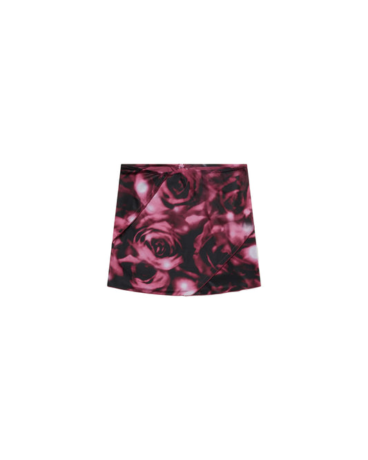 Bias Mini Skirt
