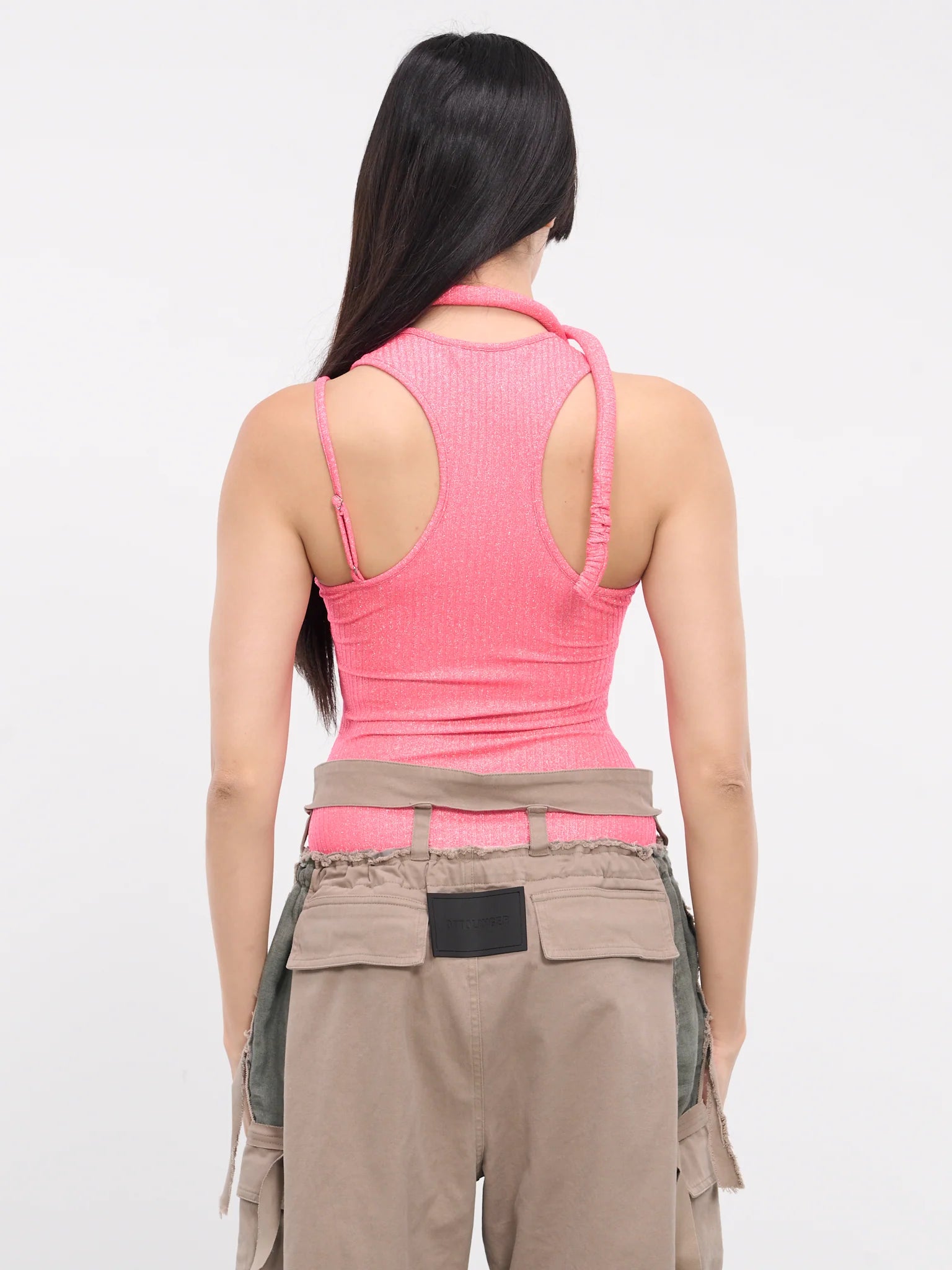 Layered Cut Out Tank Top