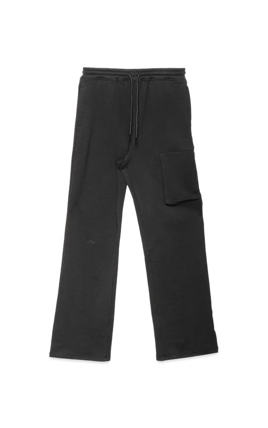 Black Cargo Lounge Pants