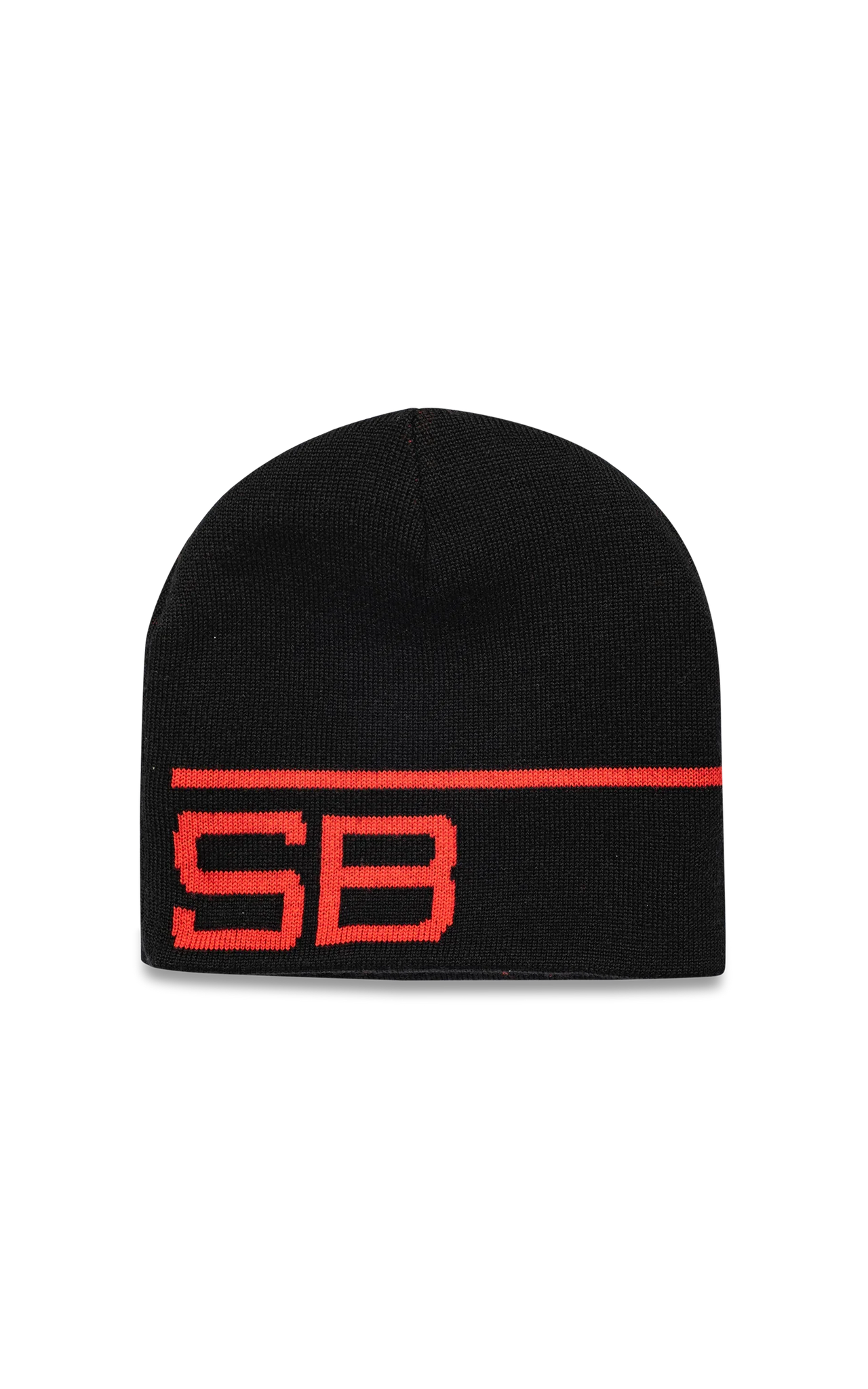 Red Reversible Globe Beanie