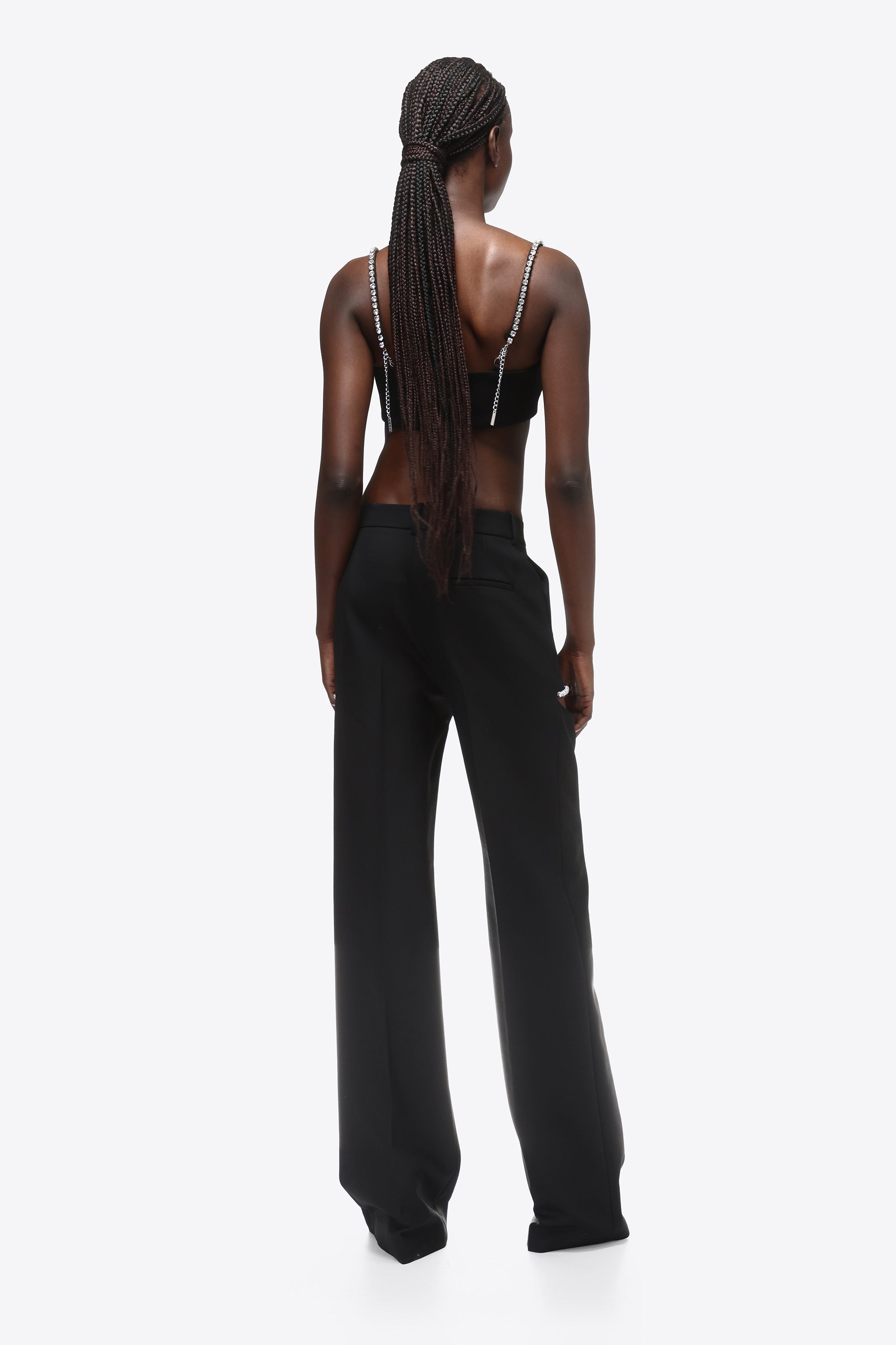Crystal Trim Heart Top