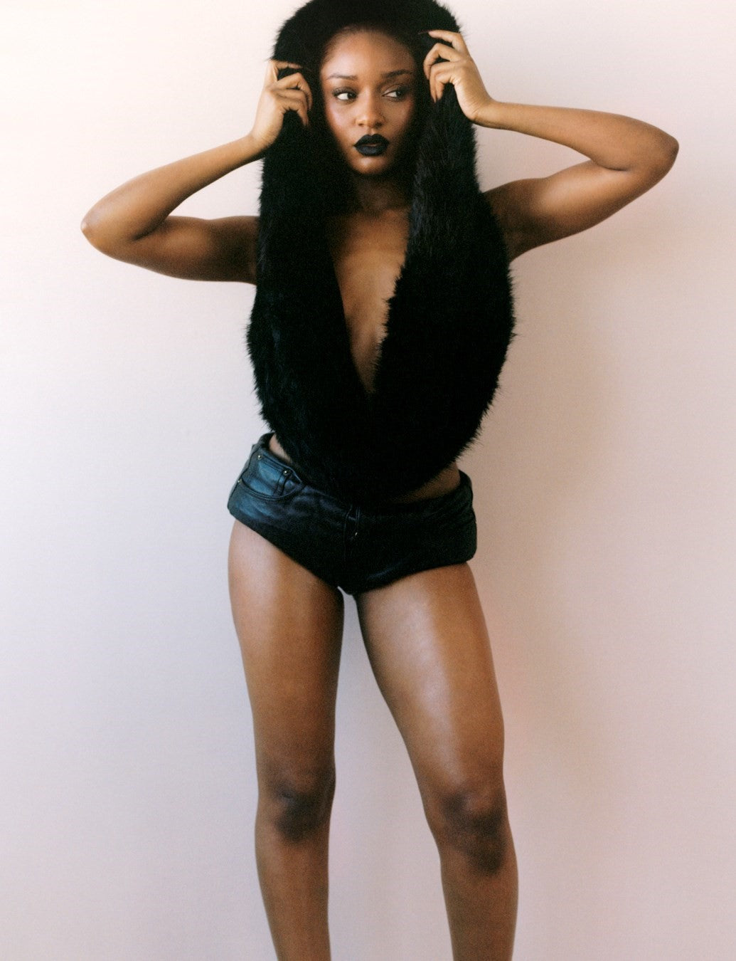 Leather Hot Pants
