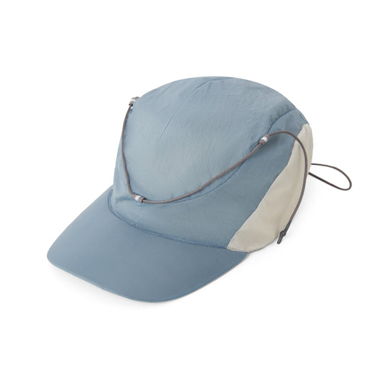 Recycled Nylon Contrast Panel Cap