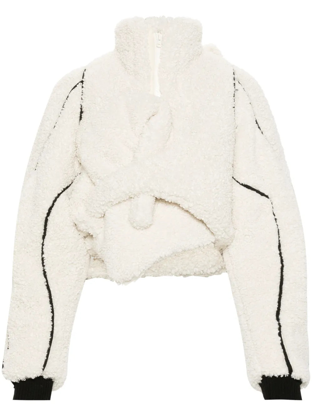Asymmetrical Teddy Jacket