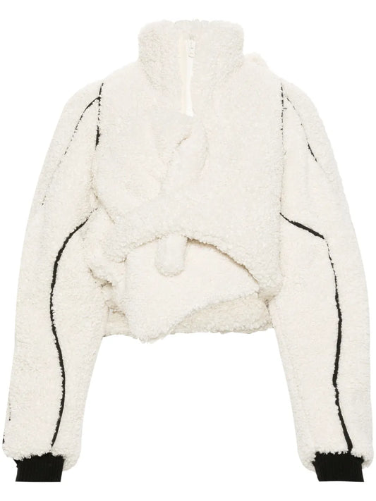 Asymmetrical Teddy Jacket