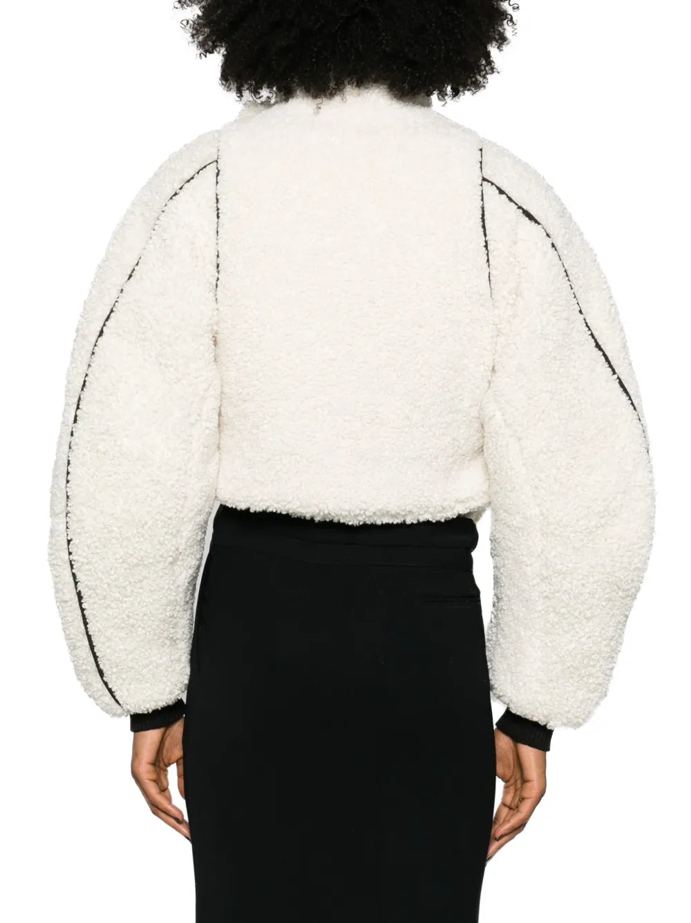 Asymmetrical Teddy Jacket