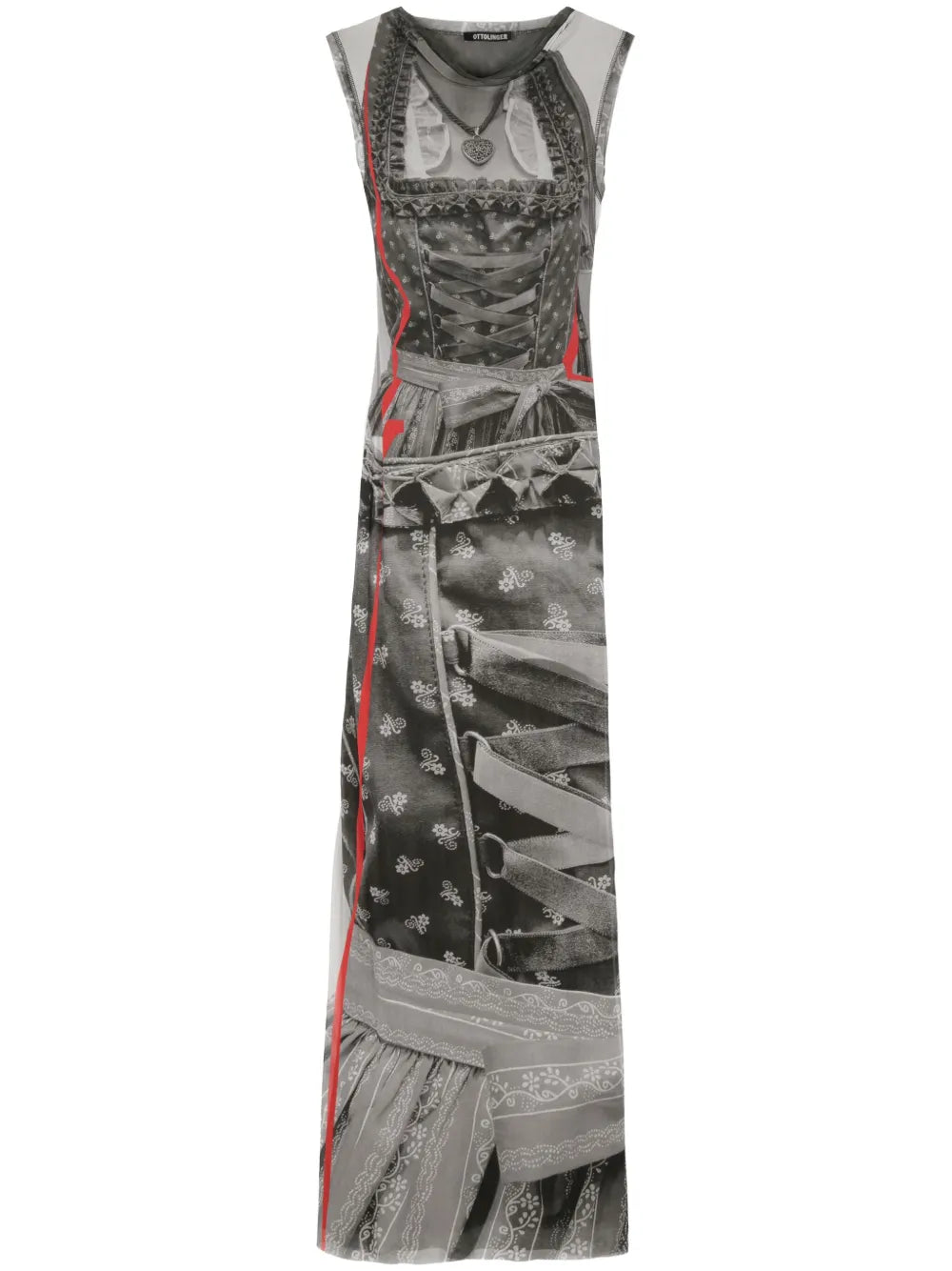 Mesh Maxi Dress