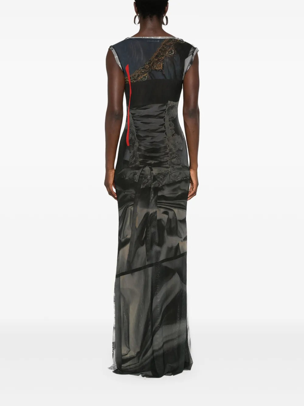 Mesh Maxi Dress