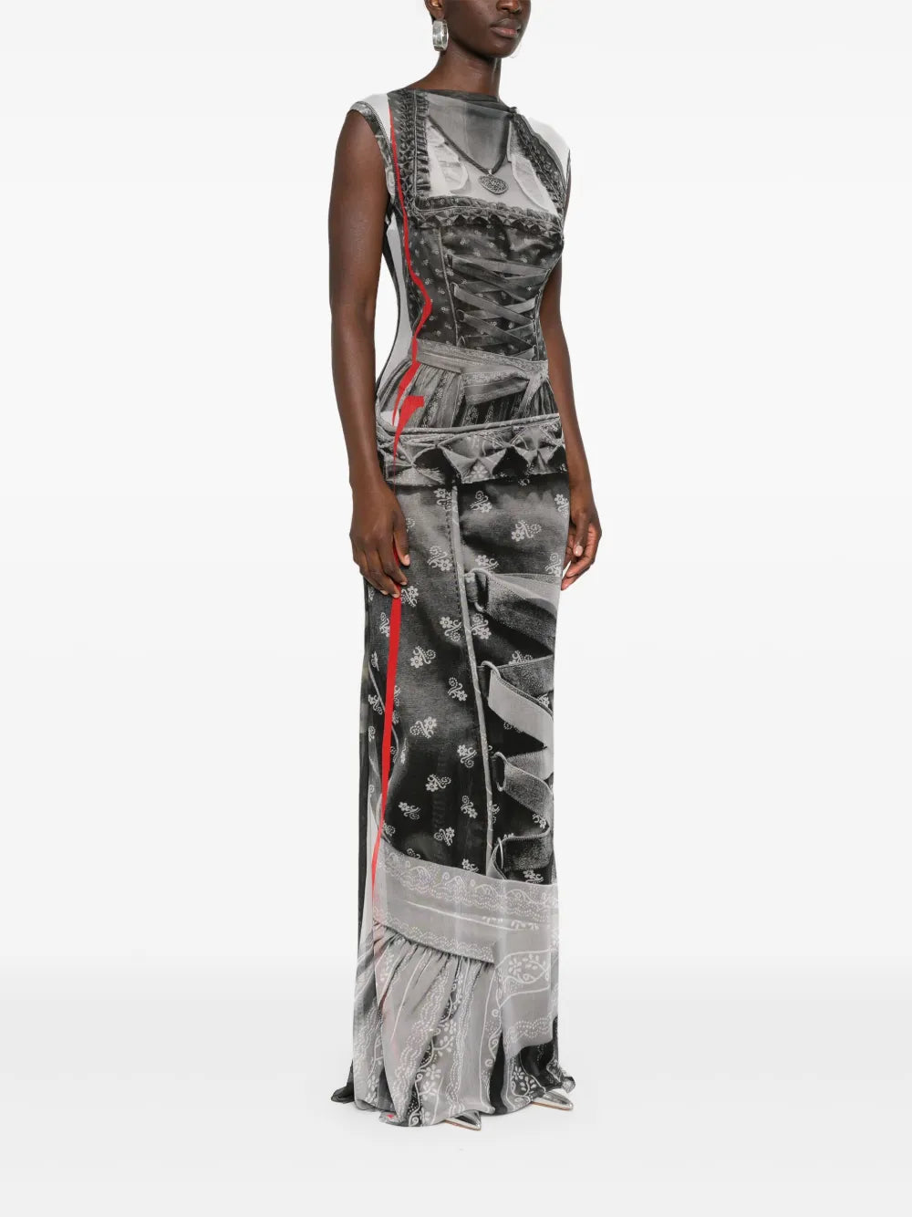 Mesh Maxi Dress
