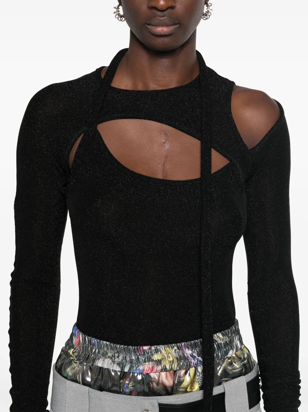 Layered Cut out Longsleeve