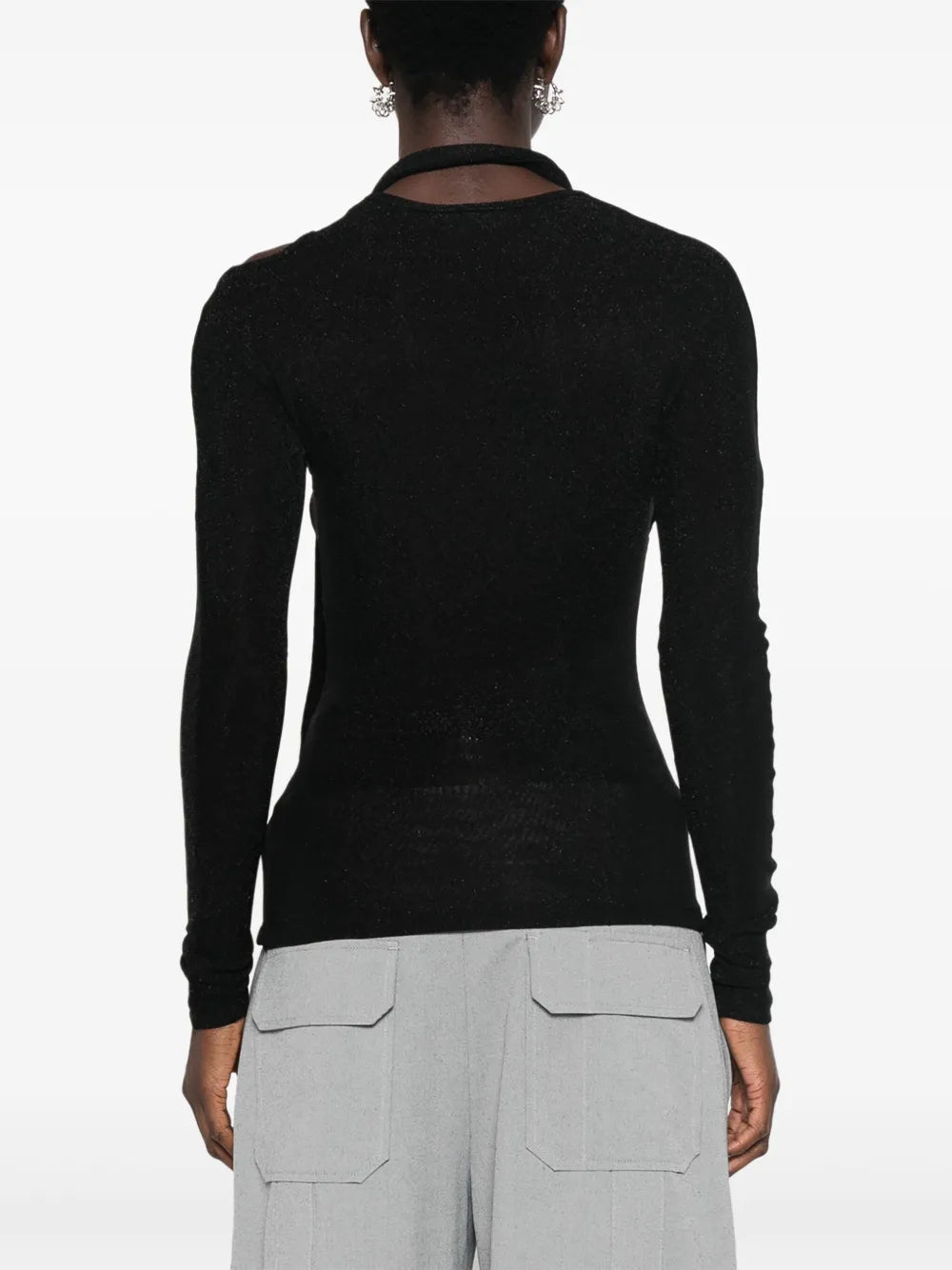 Layered Cut out Longsleeve