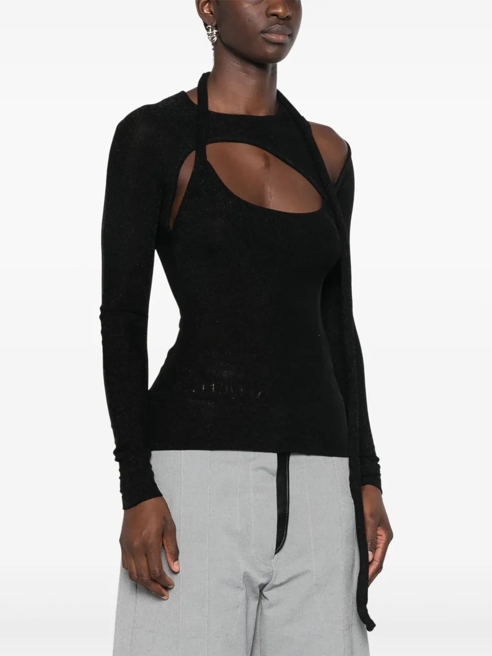 Layered Cut out Longsleeve