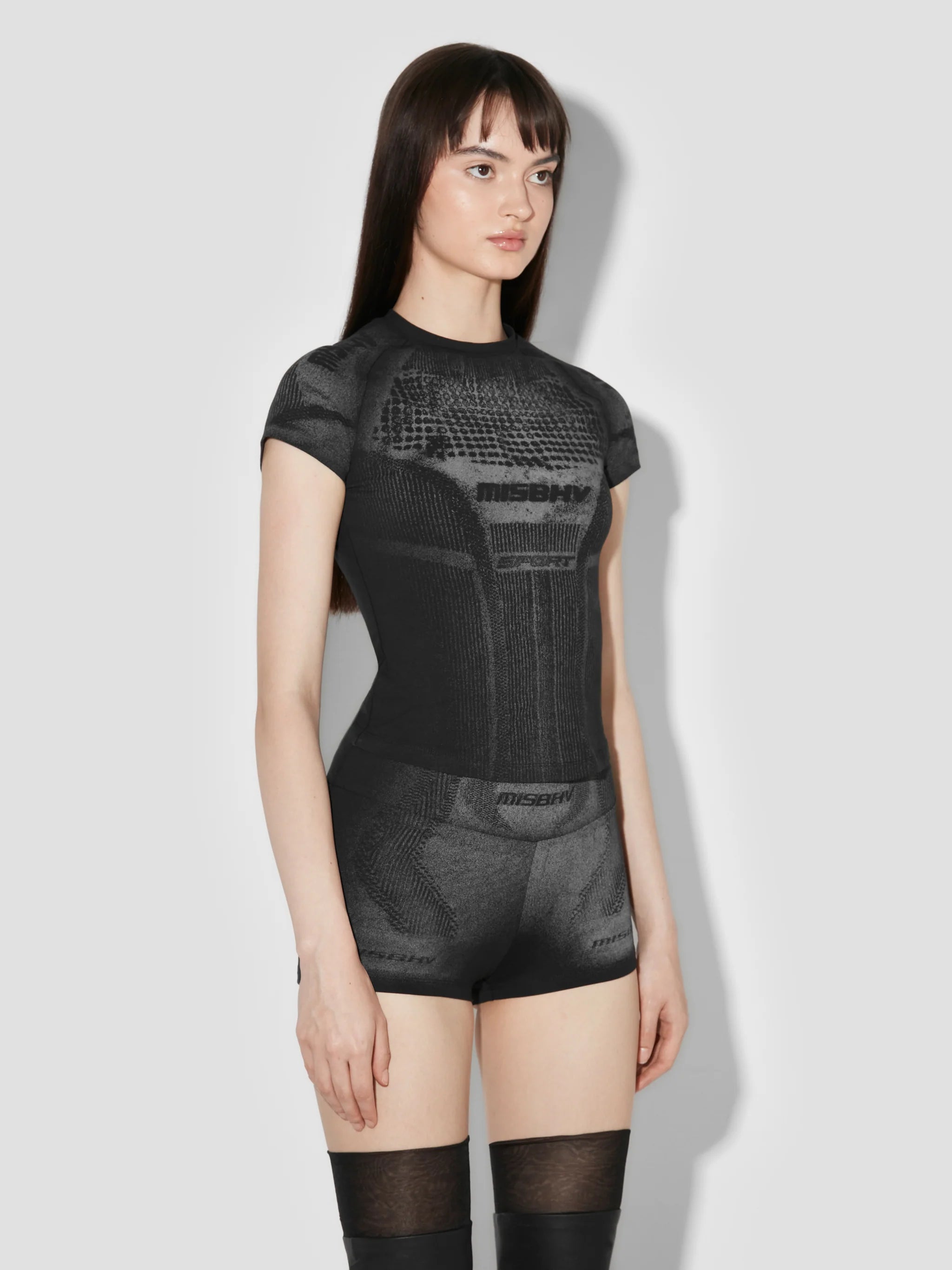 Activewear Printed Jersey T-Shirt