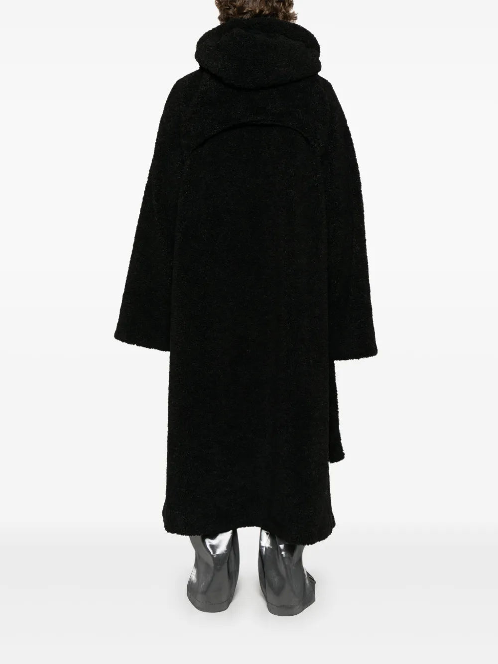Wrap Teddy Long Coat