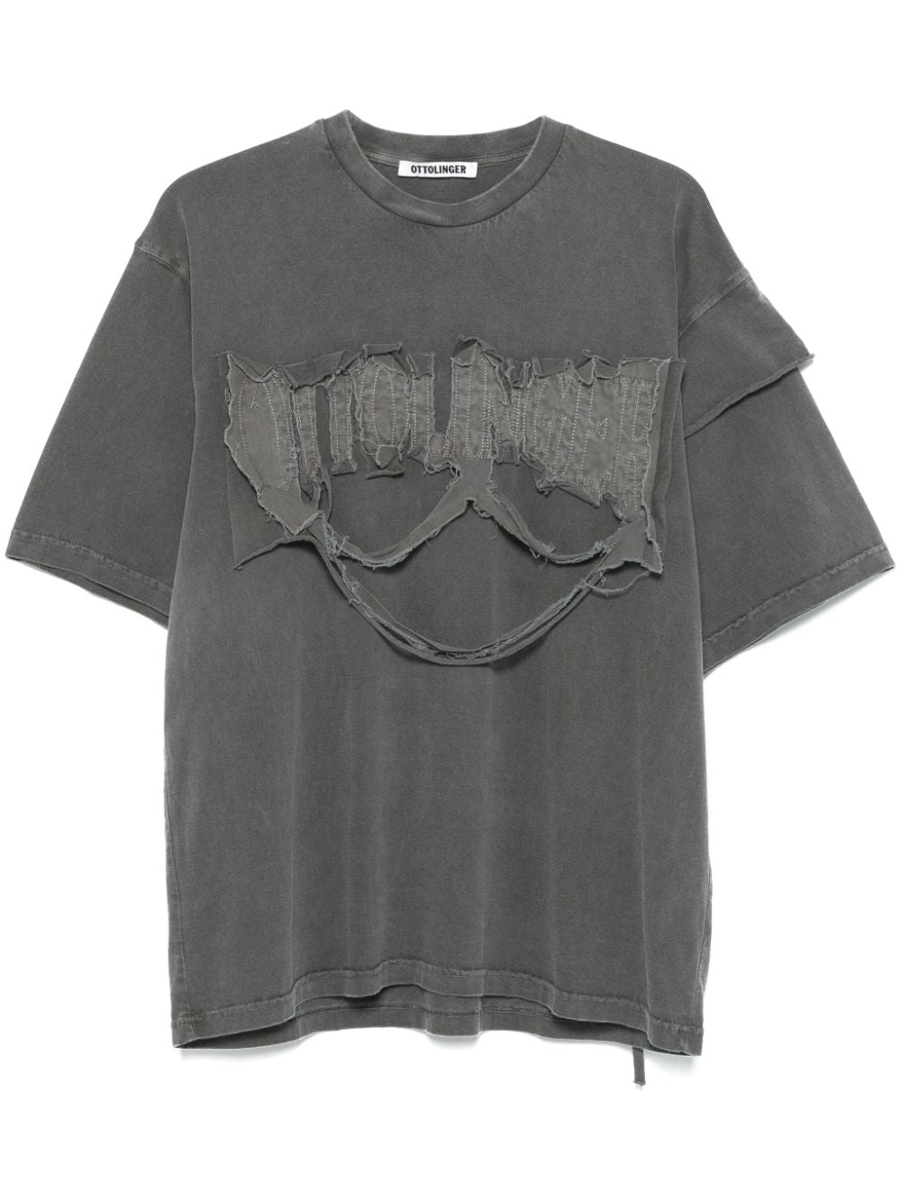 Distressed Oversized T Shirt
