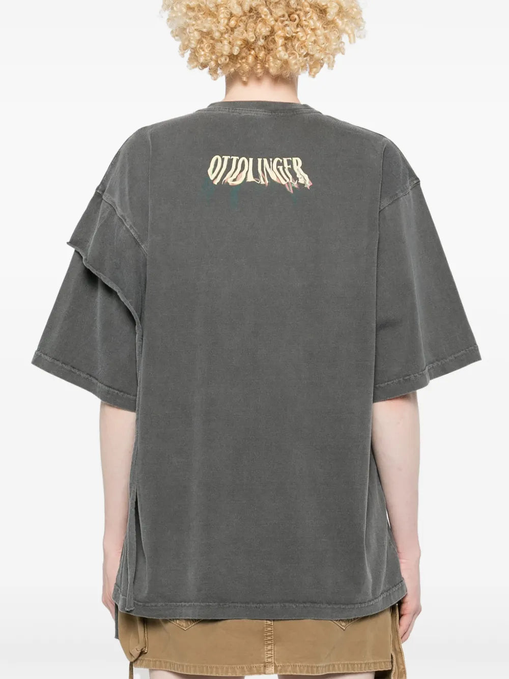 Distressed Oversized T Shirt
