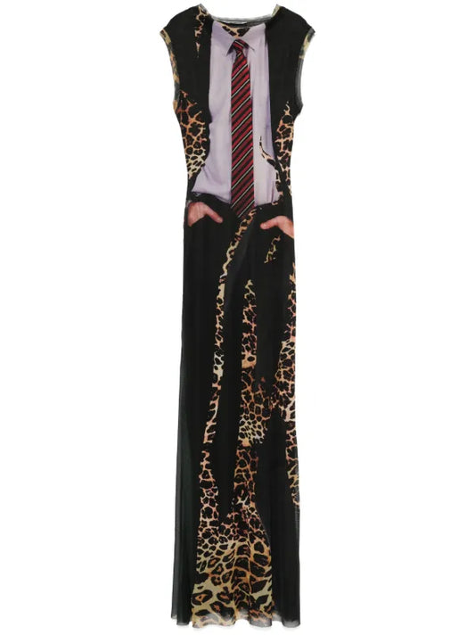 Mesh Maxi Dress