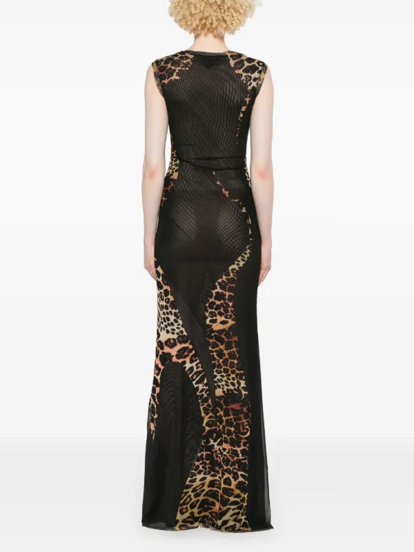 Mesh Maxi Dress