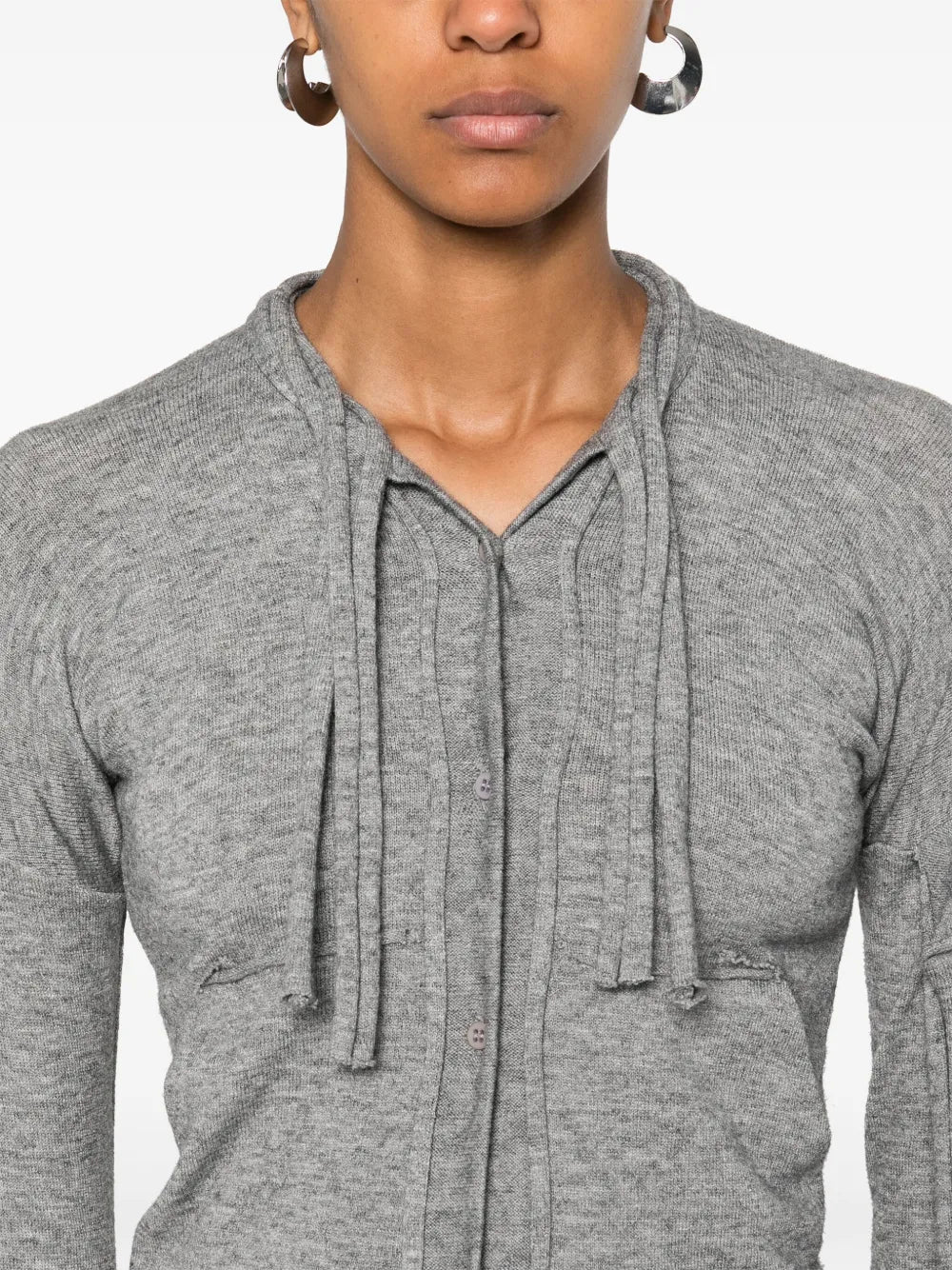 Strappy Knit Cardigan