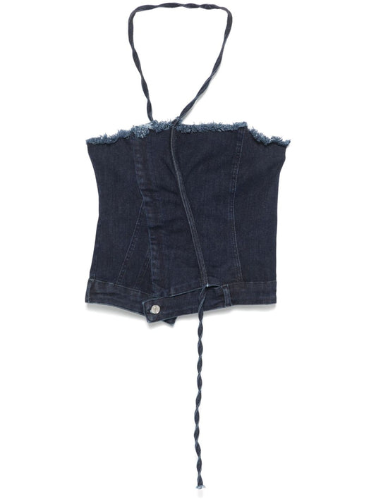 Denim Tube Top