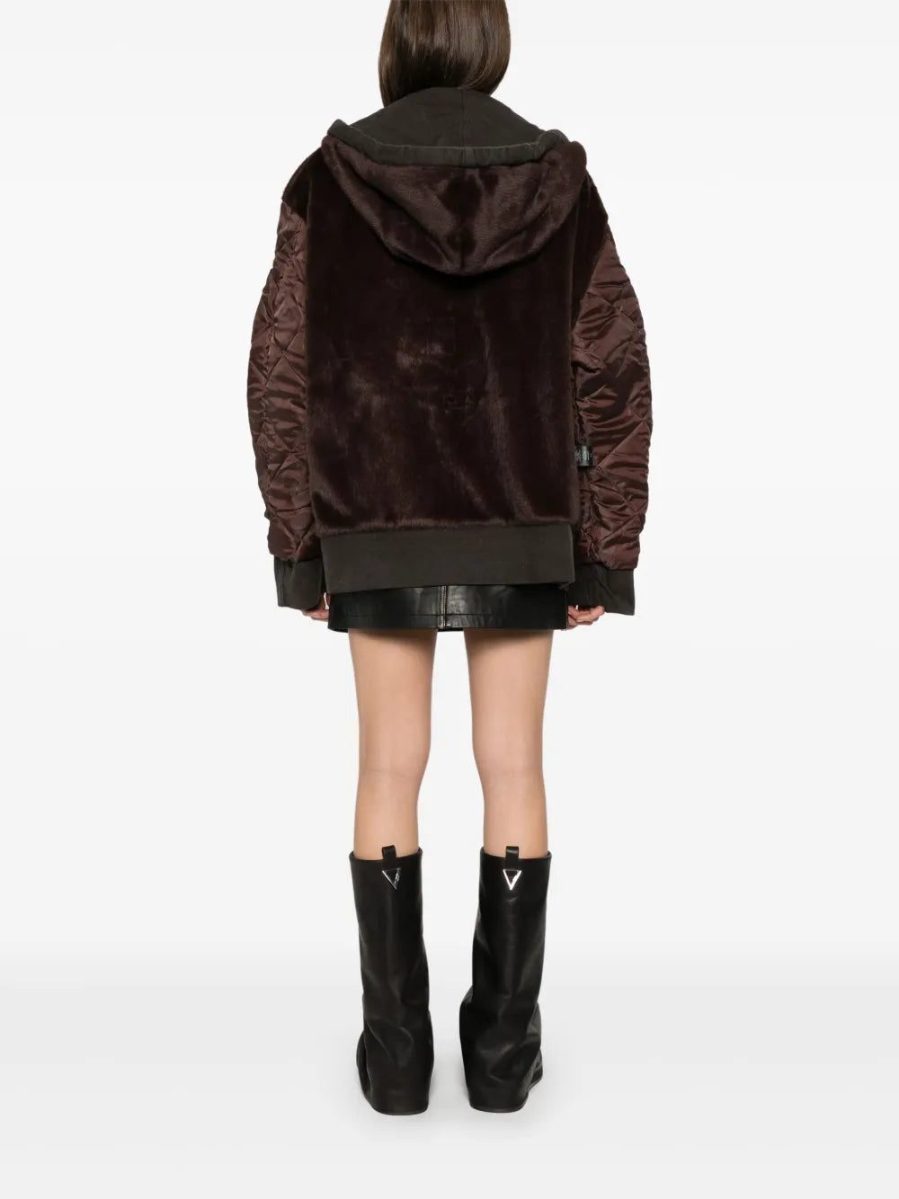Reversible Furry Denim Jacket