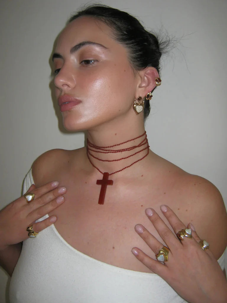 Geode Wrap Necklace