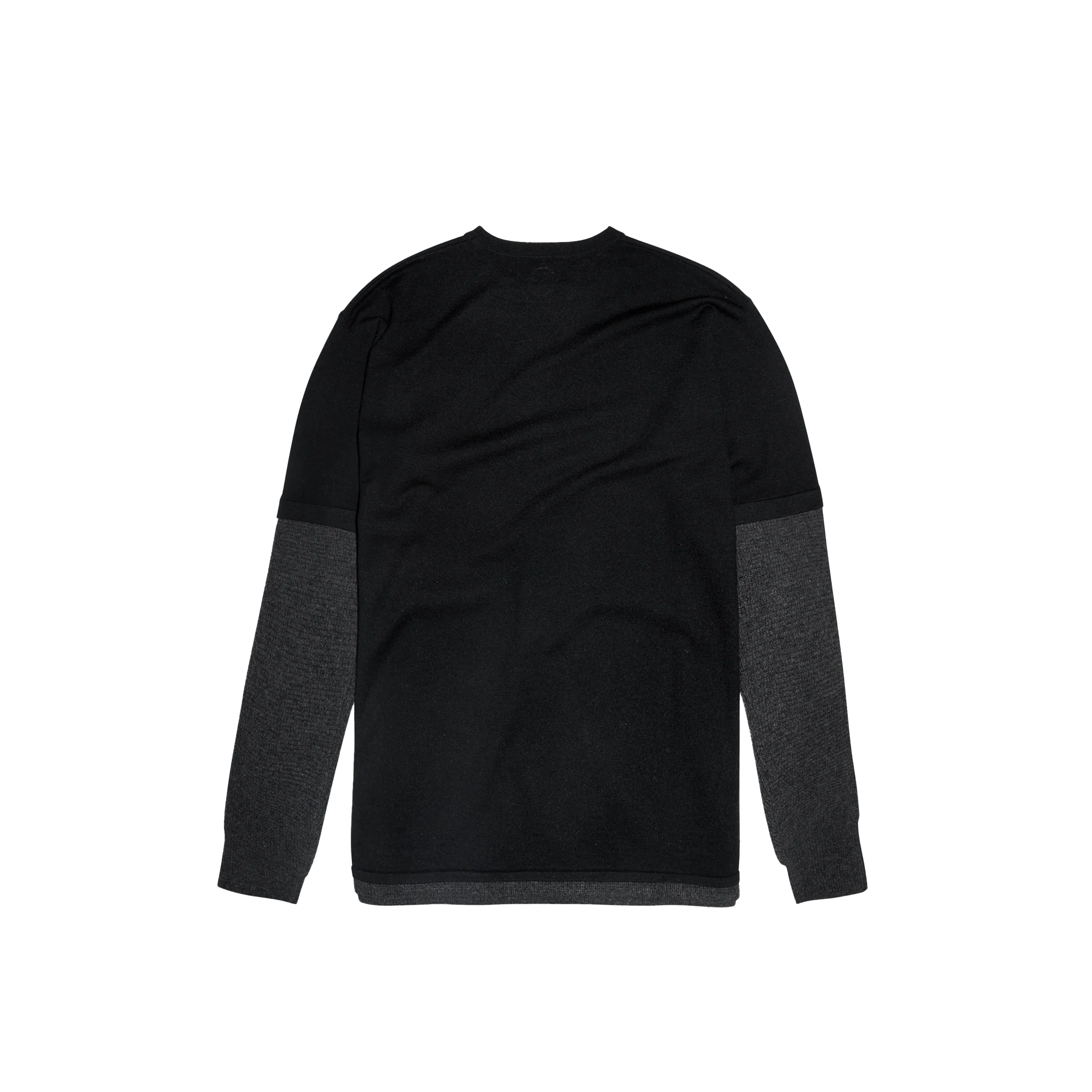 Black and Grey Double Zip
