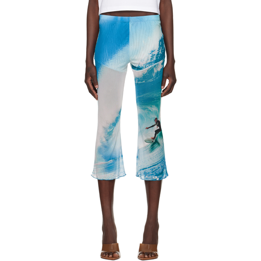 Mesh Capri Leggings