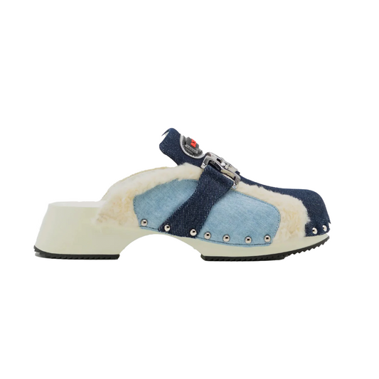Denim Clogs