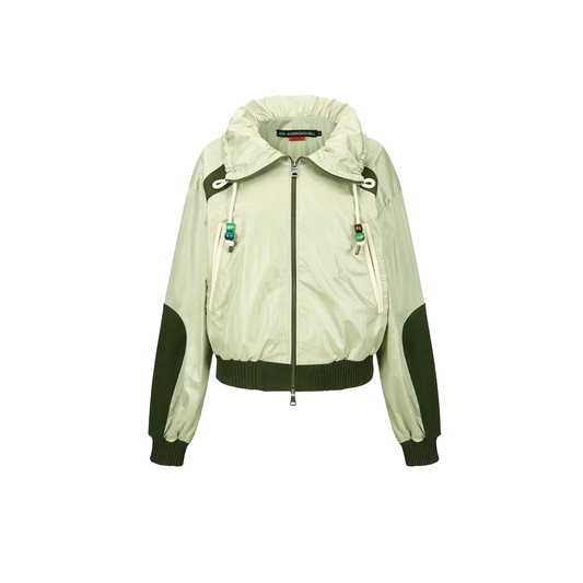 Sadie Color Block Bomber Jacket