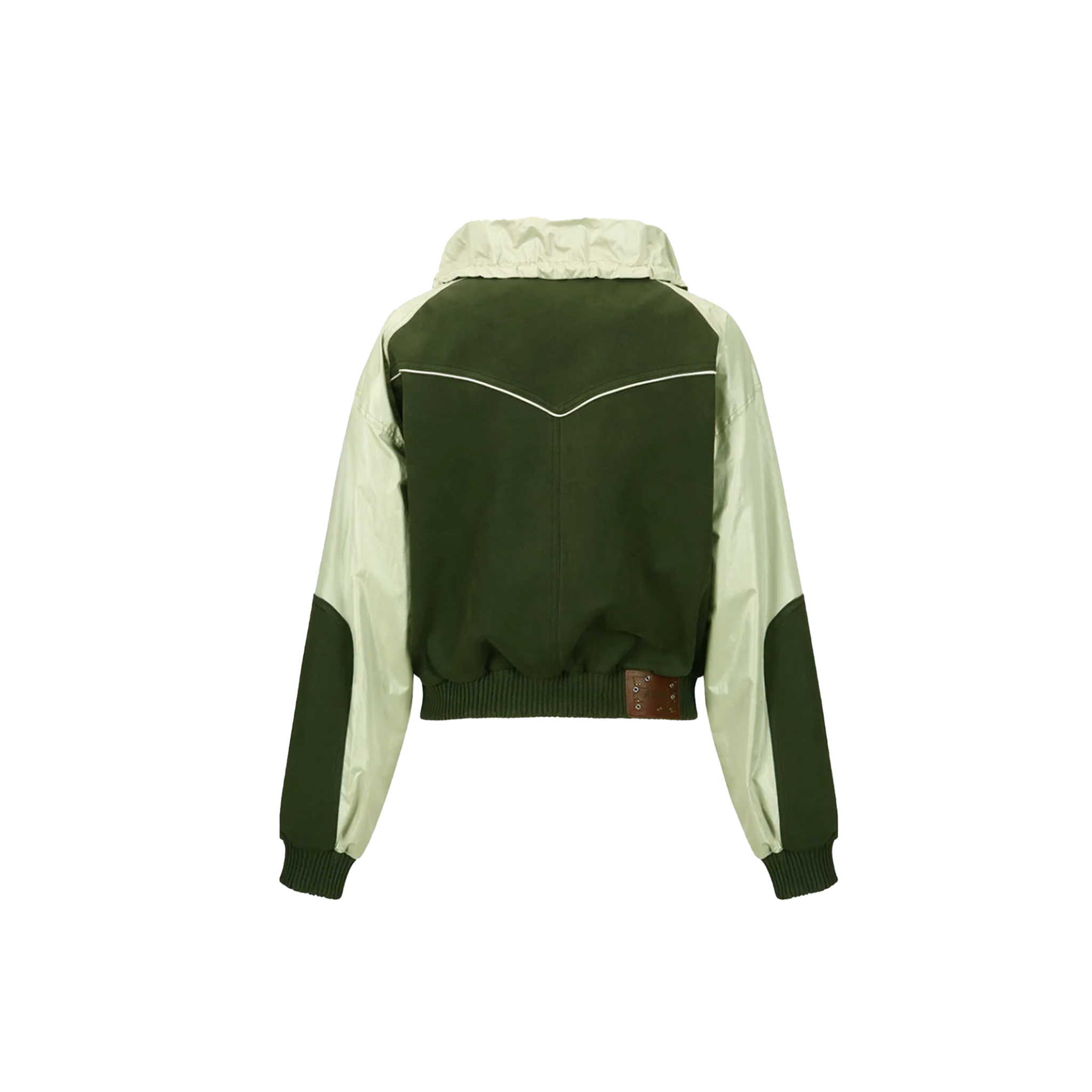 Sadie Color Block Bomber Jacket