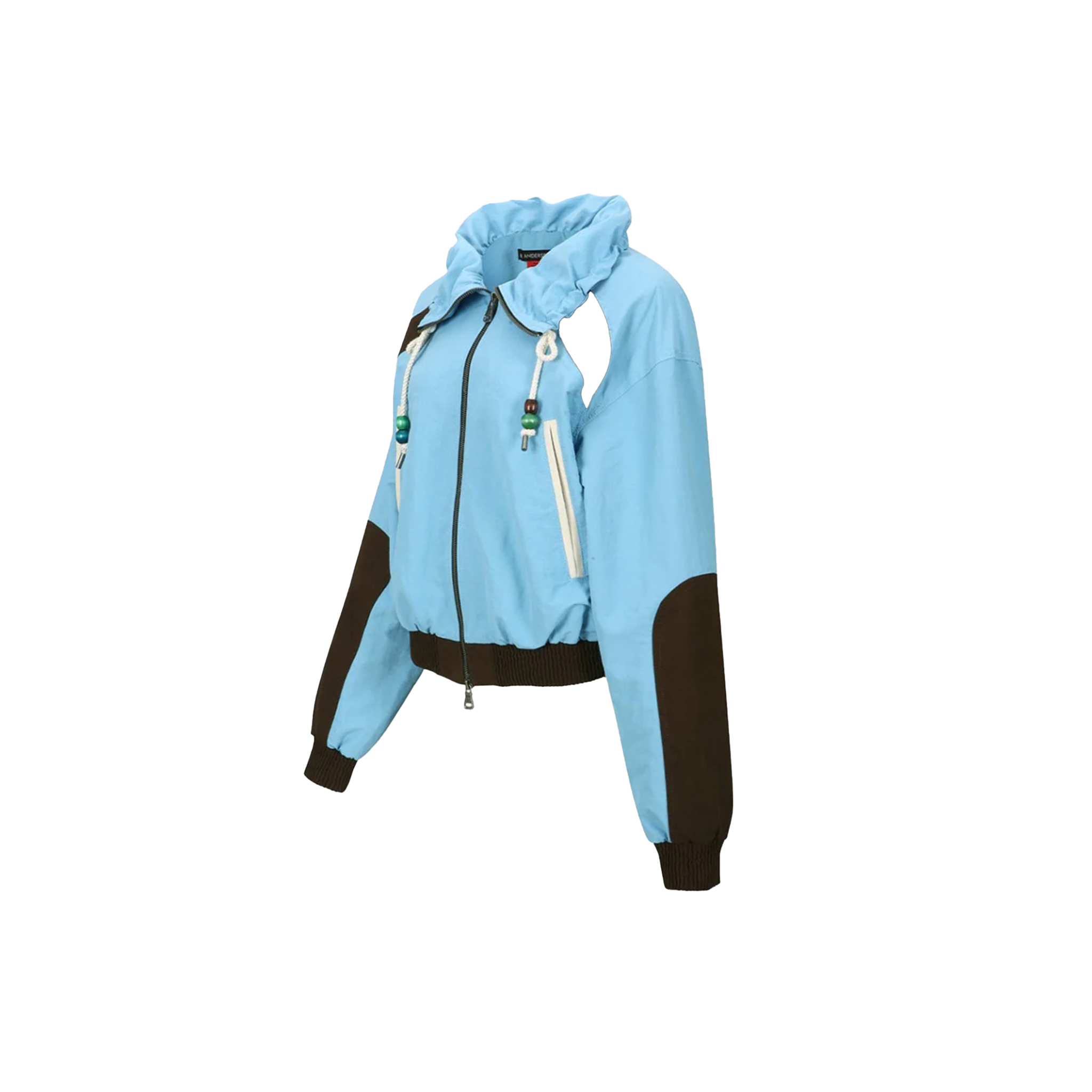 Sadie Color Block Bomber Jacket
