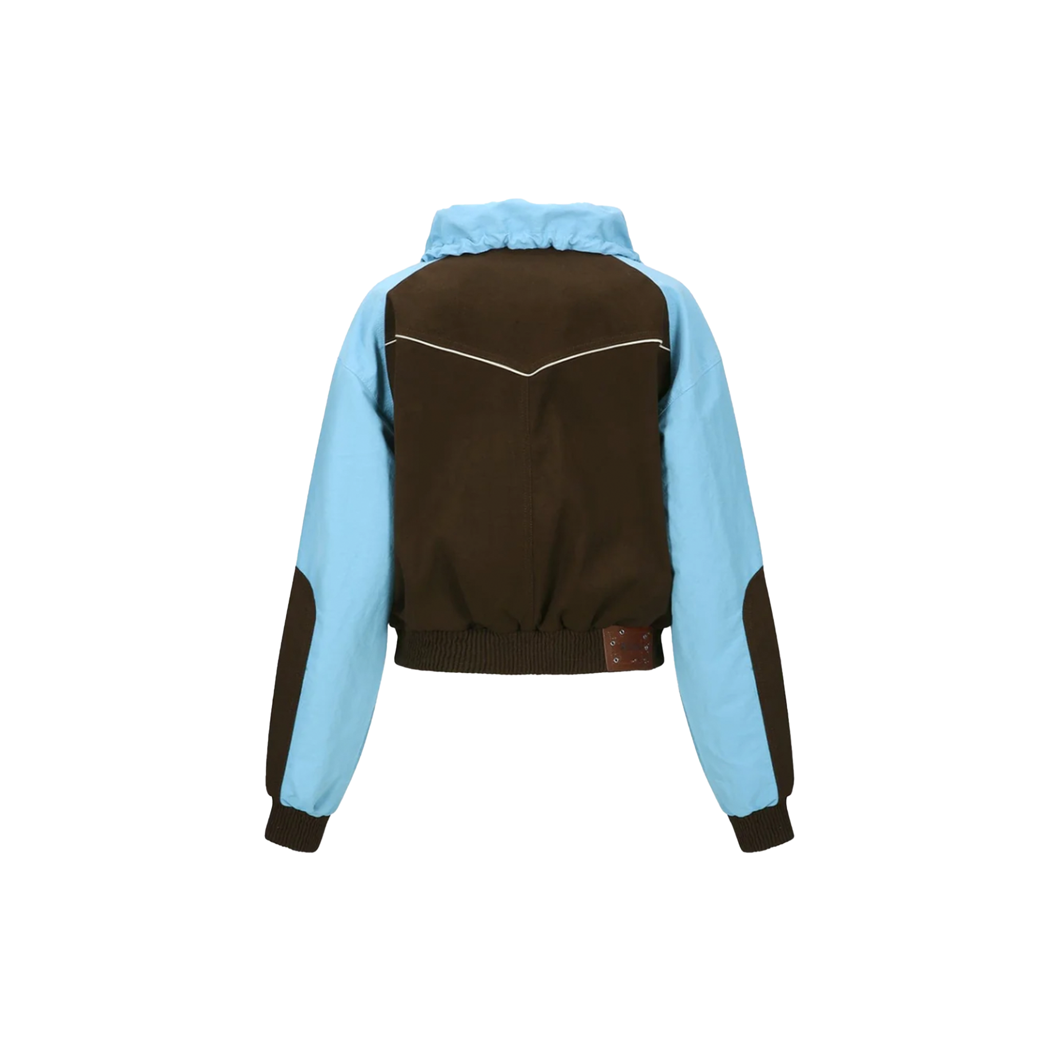 Sadie Color Block Bomber Jacket