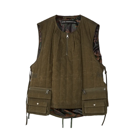 Wax Coated Padded Turtle Vest