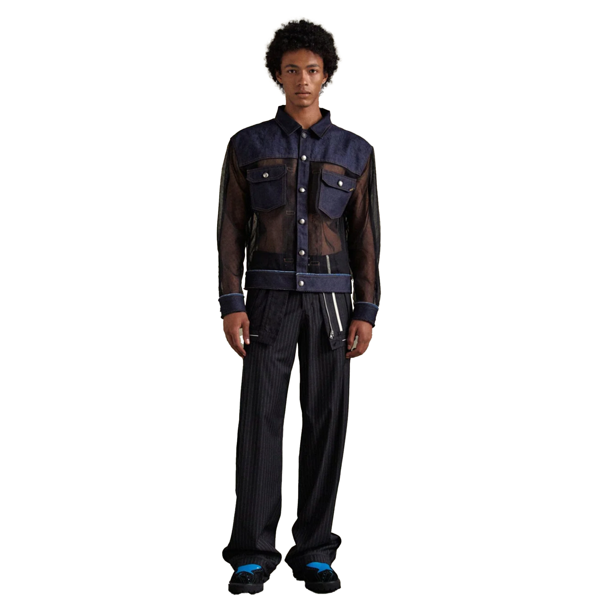 Inside Out Stripe Trousers