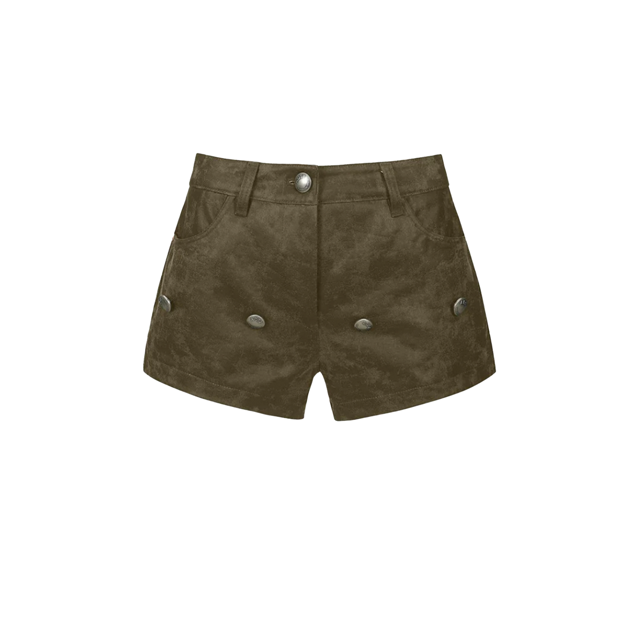 Molly Faux-Leather Micro Detachable Skort