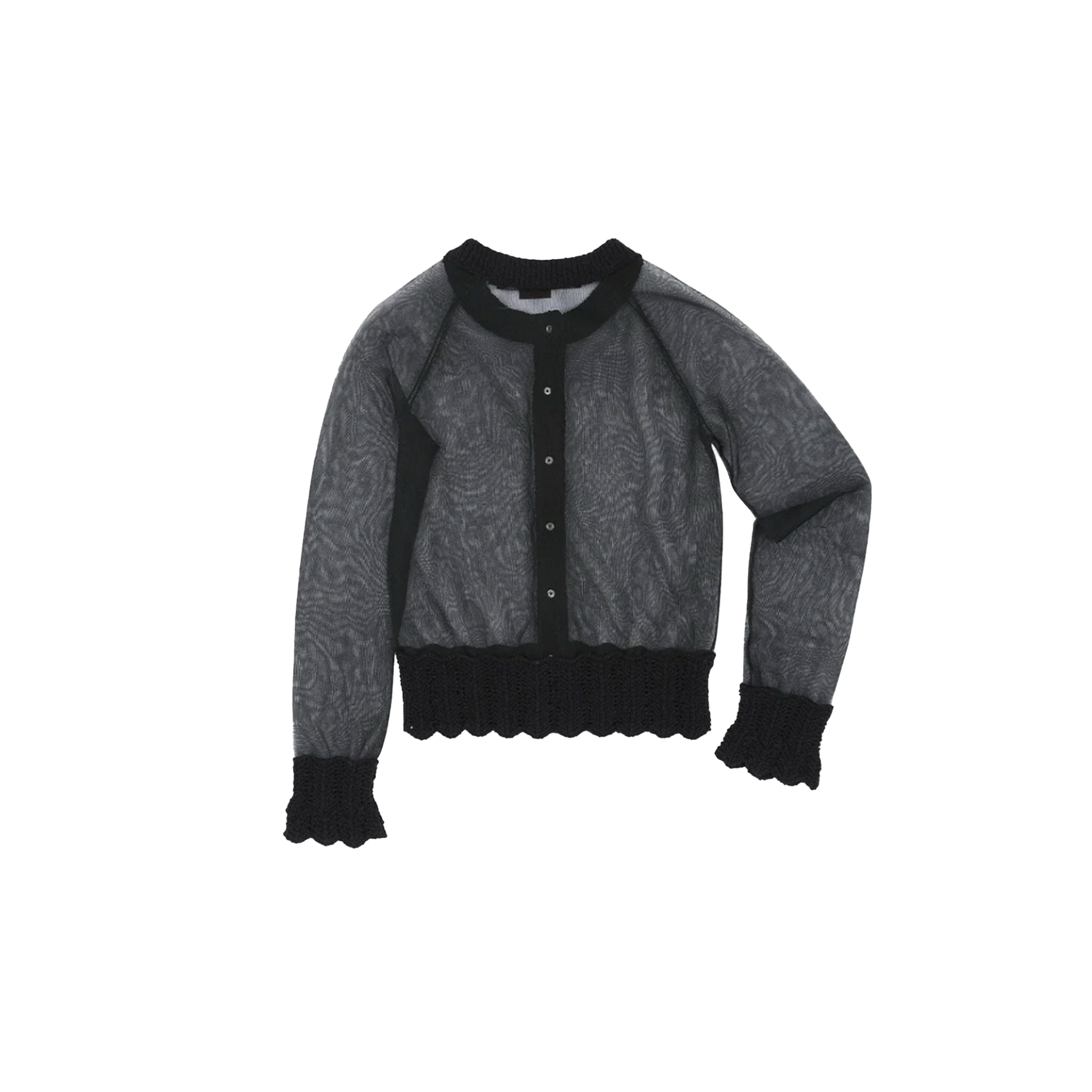 Sheer Knit Cardigan
