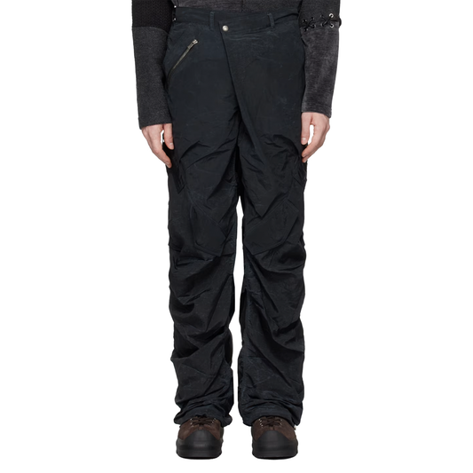 Black Xeno Multi Military Trousers