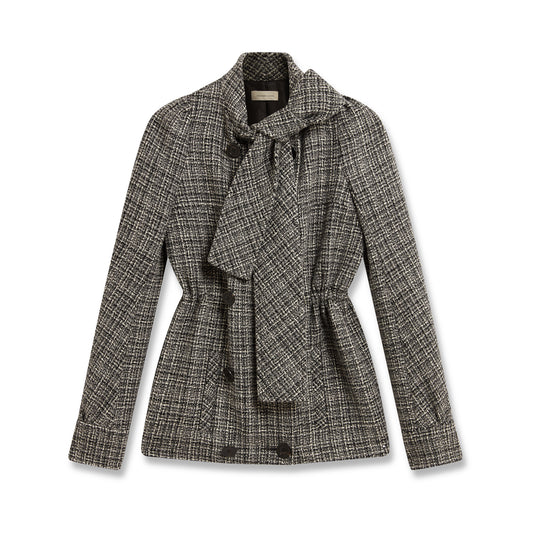Bow Neck Jacket