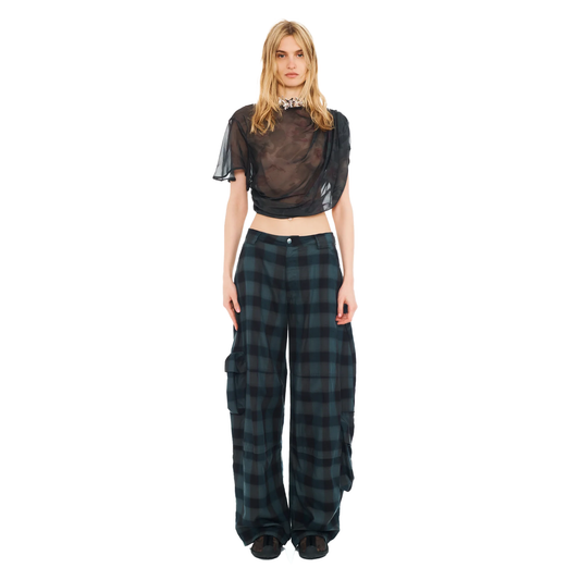 Flannel Lawn Cargo Pant