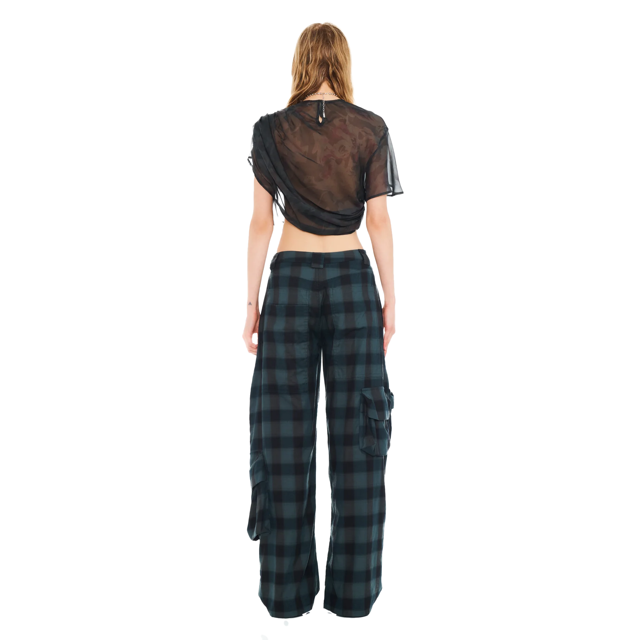 Flannel Lawn Cargo Pant