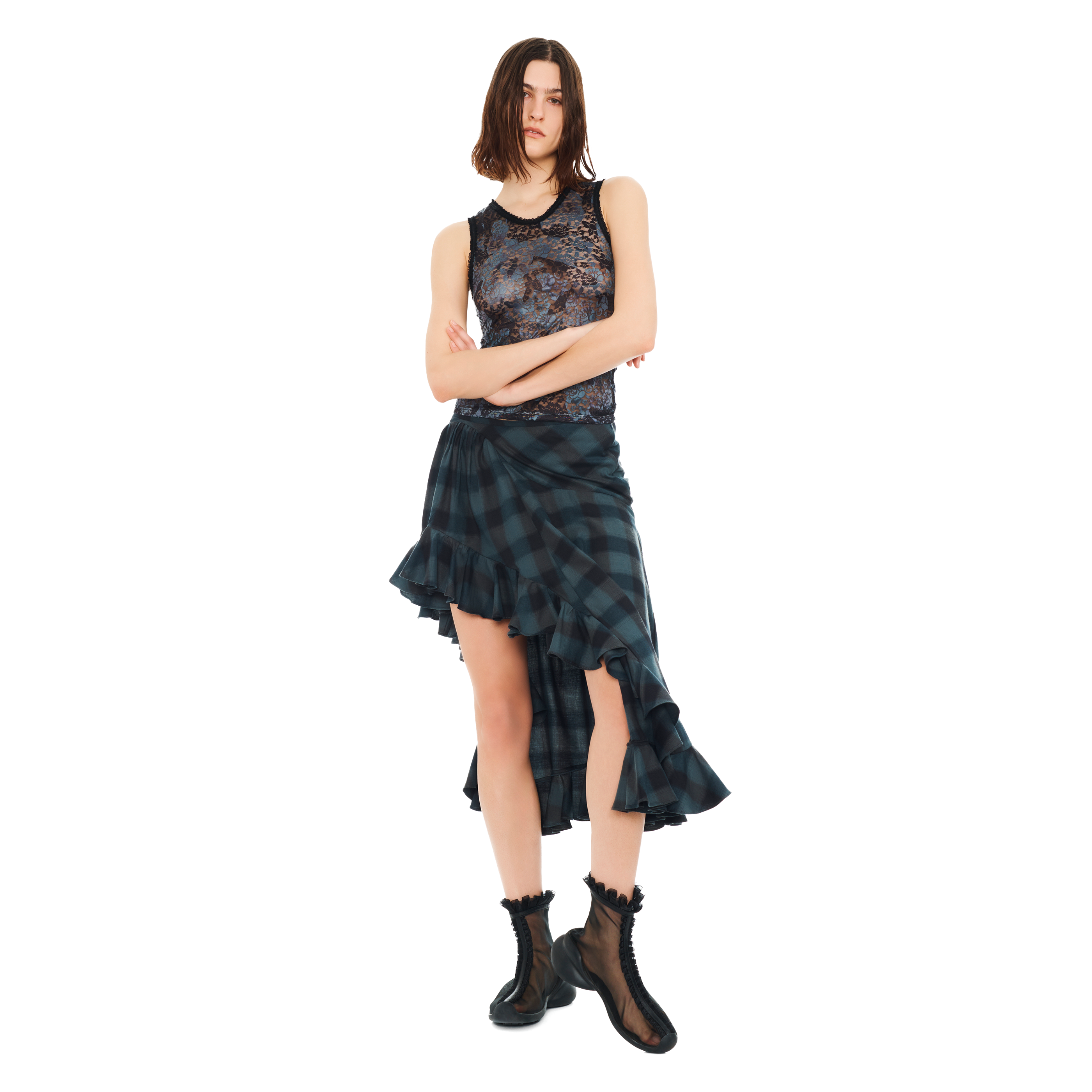 Flannel Florist Skirt