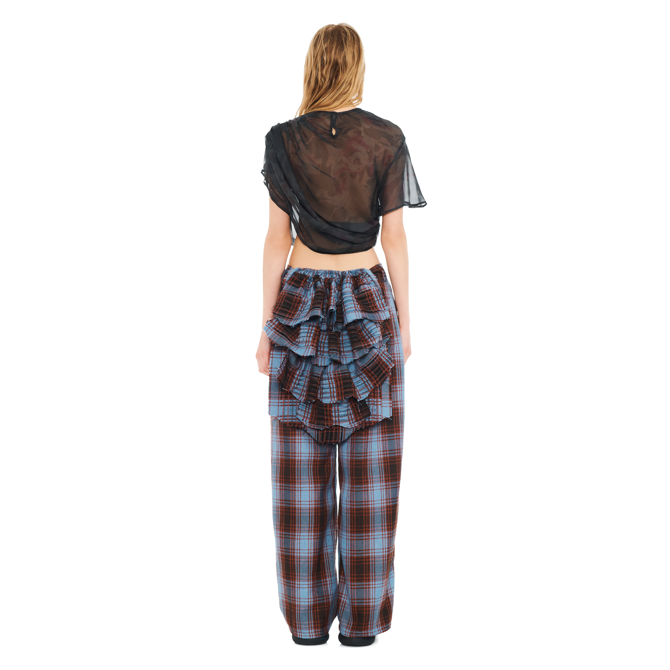 Chiffron Eva Draped Top