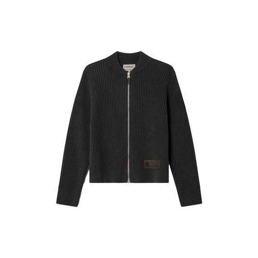 Ash Knit Bomber