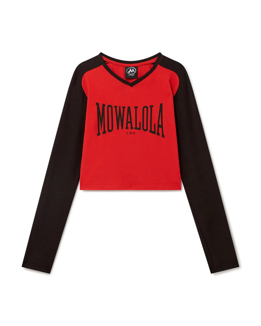 College Tee Red