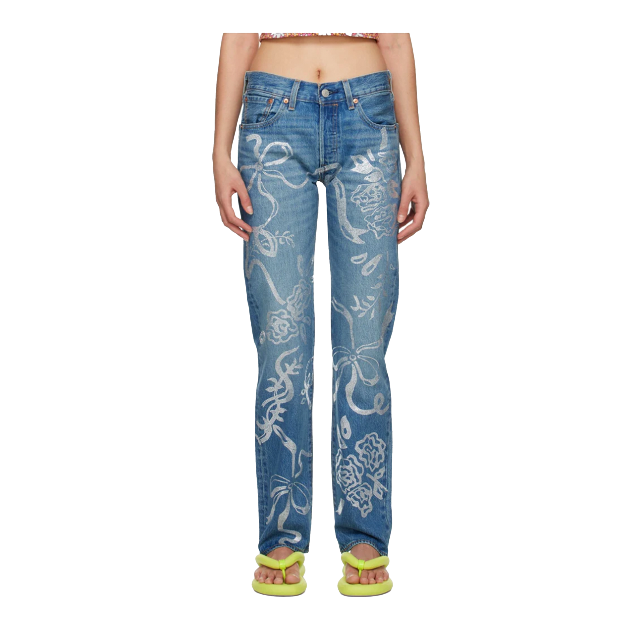 Denim Rhinestone Levis