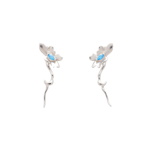 Sky Daisy Earrings