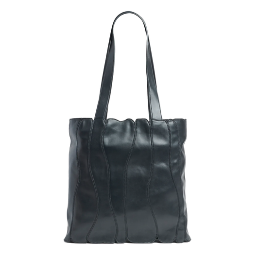 Faux Leather Caterpillar Tote