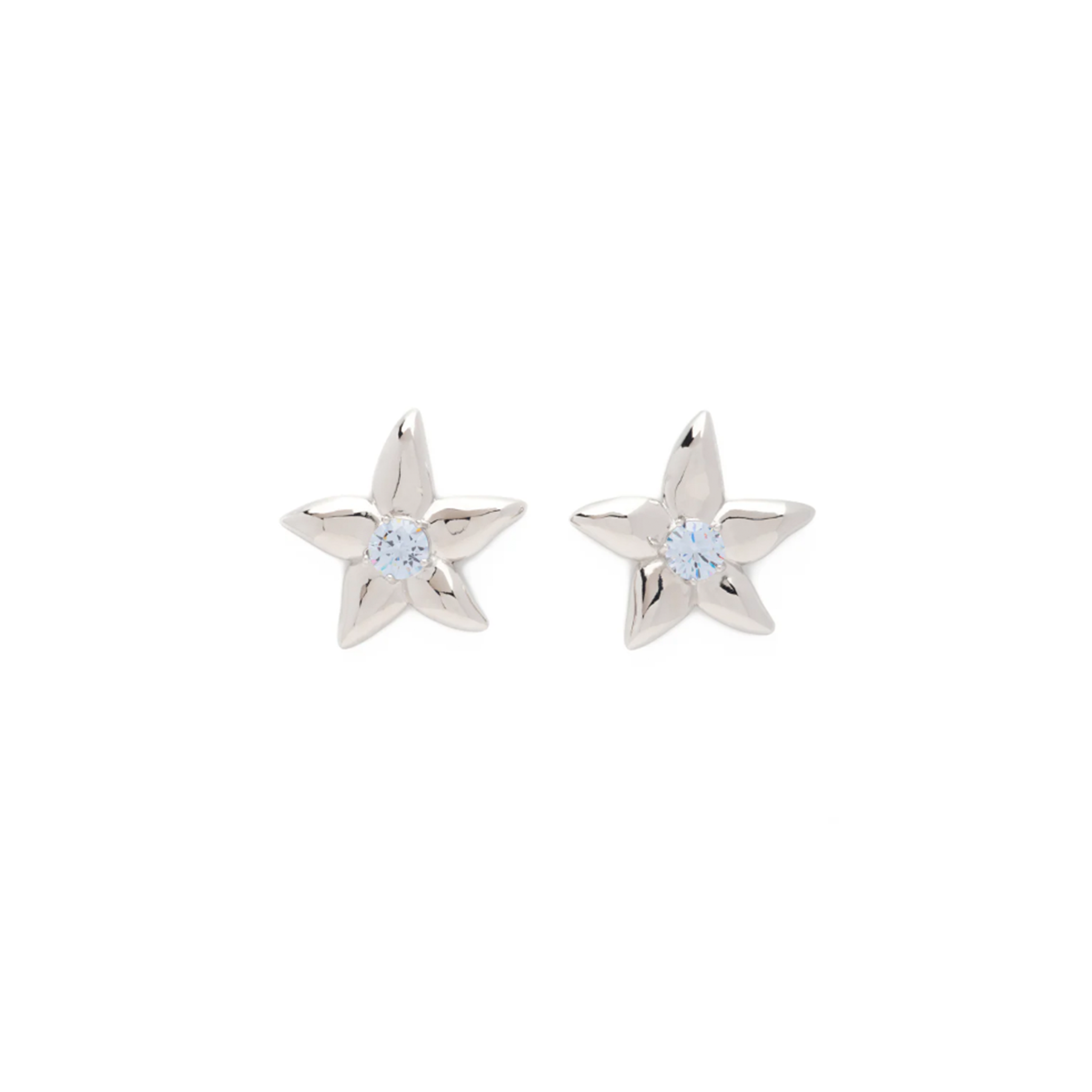 Crystal Clear Mega Starlink Earrings