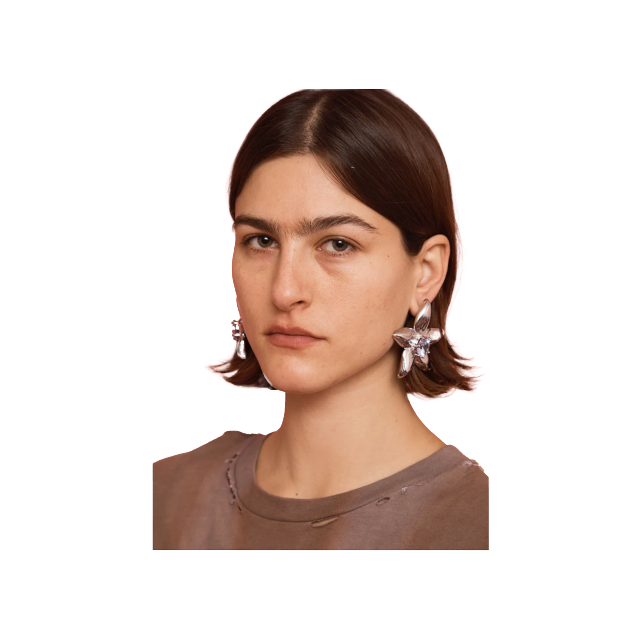 Crystal Clear Mega Starlink Earrings